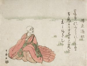 Der Dichter Sōjō Henjō von Kitagawa Utamaro