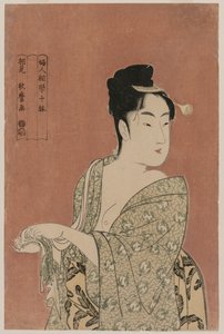 Der modische Typ aus der Serie Zehn Typen in der Physiognomie der Frauen