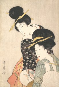 Zwei Frauen, ca. 1790