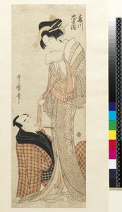 Umegawa und Chūbei von Kitagawa Utamaro