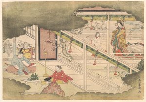 Ein Vorfall aus den Erzählungen von Ise (Ise Monogatari) von Kitao Shigemasa