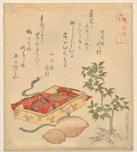 Erzählung des Bambusschneiders, aus der Serie Verschiedene Erzählungen von Kitao Shigemasa