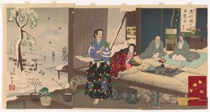 Chushingura, Yuranosuke im Ruhestand