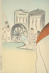 Lady Sei Shonagon von Kiyochika Kobayashi