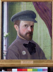 Selbstporträt von Klyun Ivan (1873 1943)