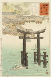 Itsukushima-Schrein von Kobayashi Kiyochika