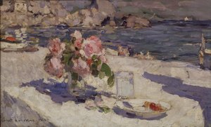 Am Meeresufer von Konstantin Alekseevich Korovin