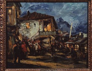 Gurzuf (Krim) von Konstantin Alekseevich Korovin