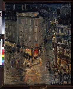 Paris, Boulevard des Capucines von Konstantin Alekseevich Korovin