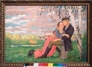 Liebende von Konstantin Andreevic Somov