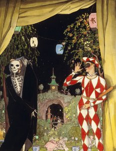 Harlekin und Tod