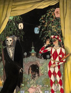 Harlekin und Tod, 1918