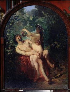 Satyr und Nymphe