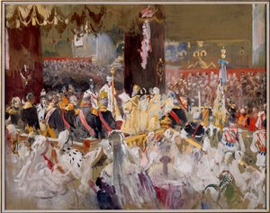 Die Krönung von Kaiser Nikolaus II. in der Mariä-Entschlafens-Kathedrale