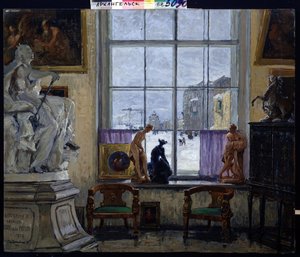 Ein Museumsraum von Konstantin Ivanovich Gorbatov