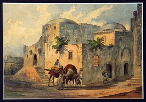 Via Dolorosa und Haus des Pontius Pilatus von Konstantin Karlovich Gerz