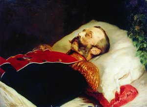 Konstantin Makovsky Alexander II auf dem Sterbebett 1881
