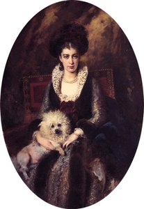 Maria Alekseevna Makovskaya von Konstantin Makovsky (1839-1915)