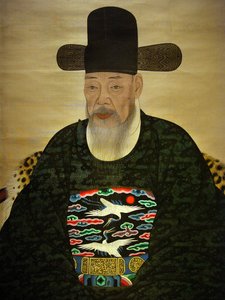 Porträt von Yi Gilbo (oder „Yeonan“)