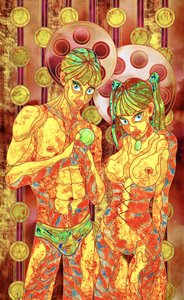 Surreales Apfelpaar von Kostyantin Malginov