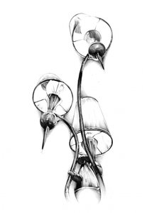 Elegante Lampenskizze