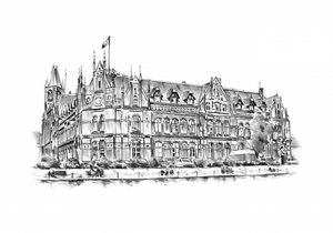 Historisches Stadtdenkmal Skizze