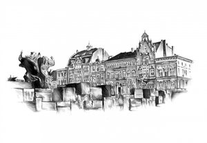 Historische Stadtskizze