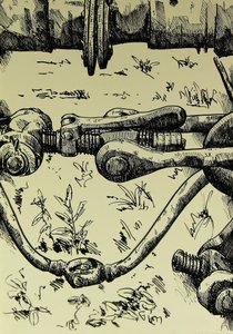 Industrielle Naturillustration