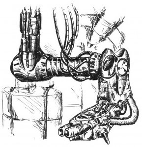 Sci-Fi-Roboterarm
