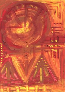 Lebendige Geometrische Sonne