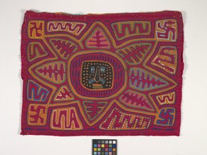 Hemdtafel (Mola) von Kuna Indian Culture