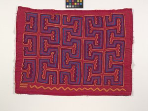 Hemdtafel (Mola) von Kuna Indian Culture