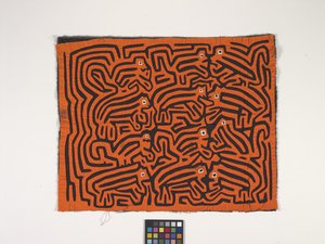 Hemdtafel (Mola) von Kuna Indian Culture