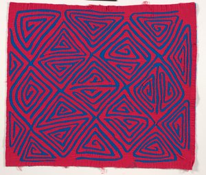 Hemdplatte (Mola), ca. 1950 von Kuna Indian Culture