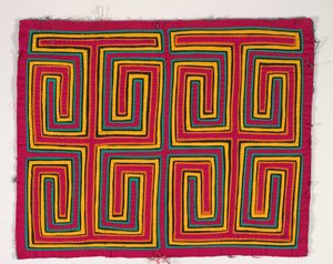Hemd-Panel (Mola), ca. 1950 von Kuna Indian Culture