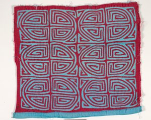Hemdtafel (Mola) von Kuna Indian Culture