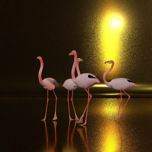Herumstehen auf der Ebene in der Nacht von Kurt Heppke