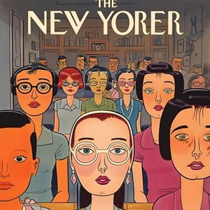 farbenfrohes New Yorker Cover
