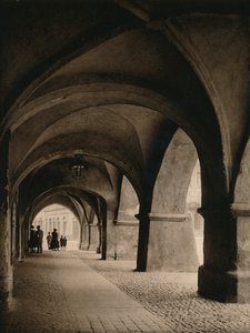 Görlitz - Arkaden auf dem Marktplatz