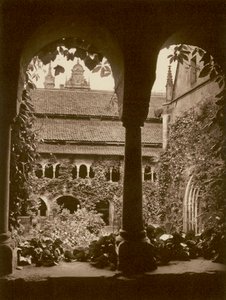 Hildesheim, Dom, Kreuzgang (s/w Foto) von Kurt Hielscher
