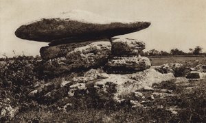 Italien: Minervino di Lecce, Dolmen
