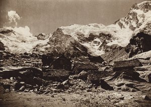 Italien: Monte Rosa von Kurt Hielscher
