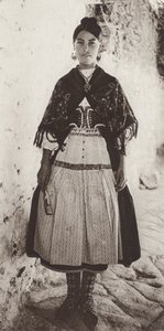 Spanien: Lagartera-Kostüm, Provinz Toledo