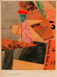 Zeichnung Campendonk von Kurt Schwitters