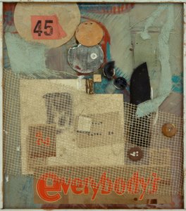 Ohne Titel (Everybodys) von Kurt Schwitters