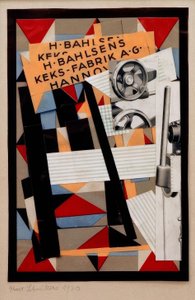 Ohne Titel (H. Bahlsens Keks-Fabrik A.G.) von Kurt Schwitters