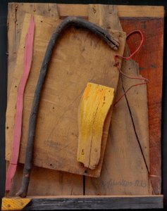 Ohne Titel (Merzbild rosa-gelb) von Kurt Schwitters