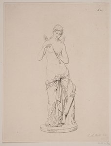 Psyche prüft Amors Pfeil von L.A. Smith