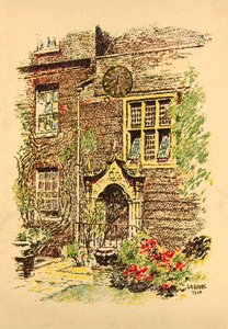 Staple Inn, London, 1924 von L. A. Hayes