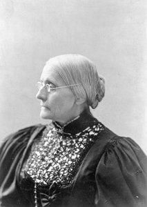 Susan Brownell Anthony, ca. 1890-1906